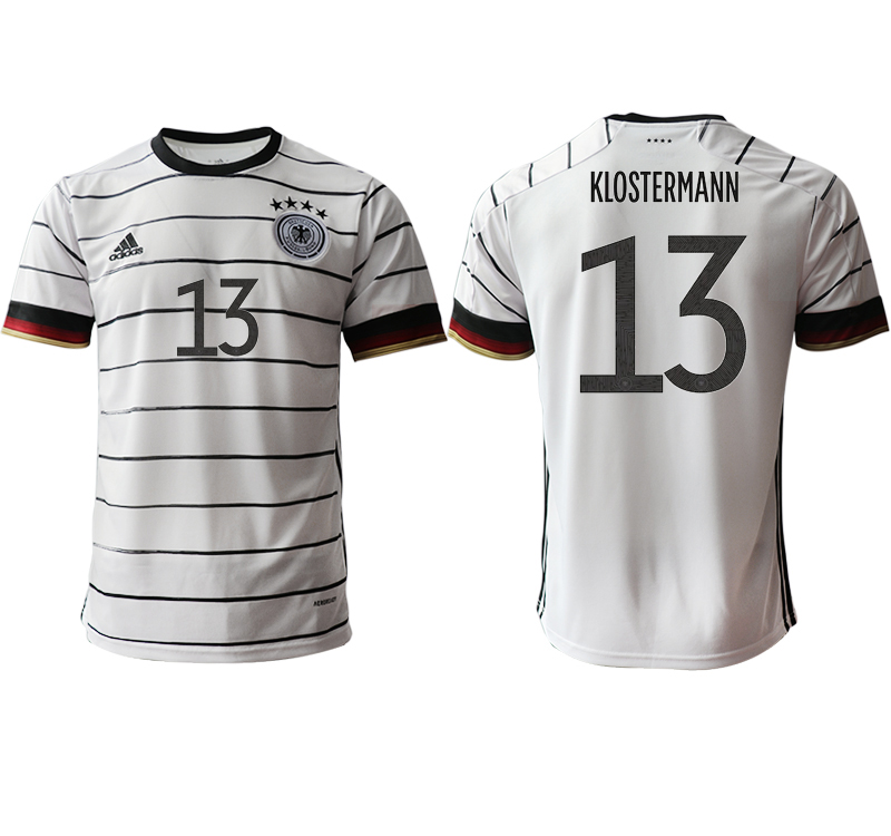 Cheap Men 2021 Europe Germany home AAA version 13 white soccer jerseys